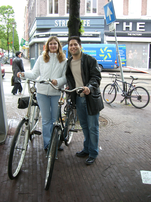 Dani & Giuse mit Velo